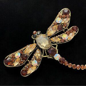 ✨Gorgeous Dragonfly Rhinestones Brooch